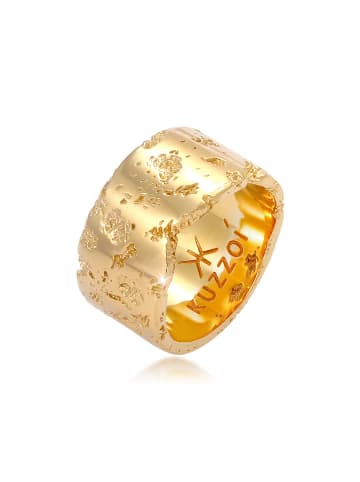 KUZZOI Ring 925 Sterling Silber in Gold