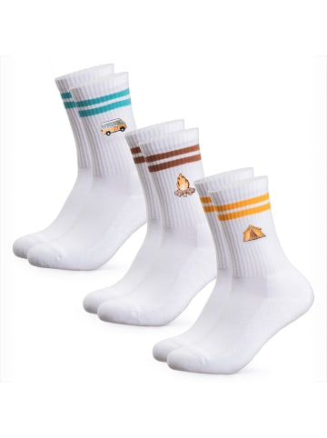 Occulto 3er Pack Motiv Tennissocken Rio in Camping