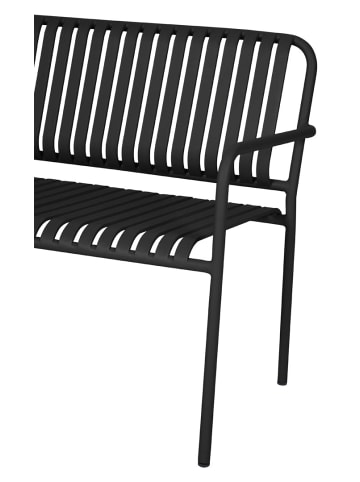 ebuy24 Gartenbank Stella Schwarz 2er Set