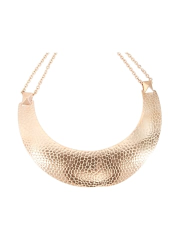 Adeliás Damen Halskette – Ankerkette aus Edelstahl 45 cm in gold