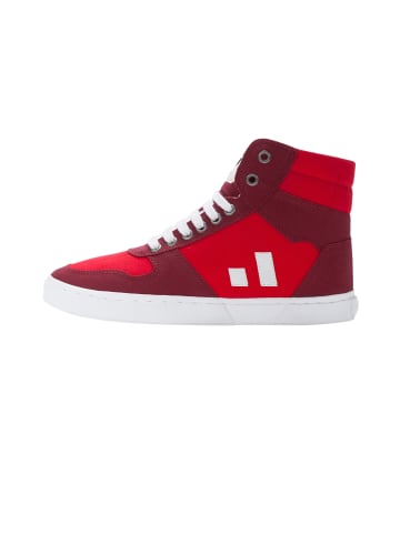 ethletic Canvas Sneaker Hiro II in cranberry red