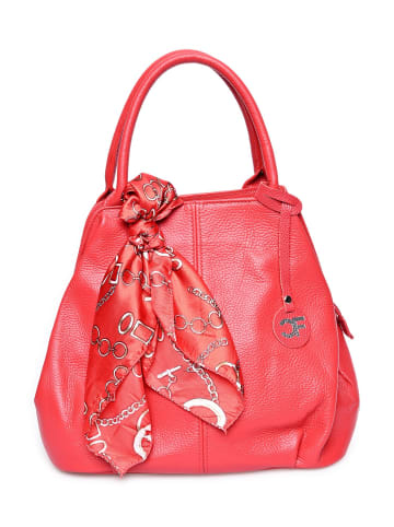 Carla Ferreri Henkeltasche in Rot