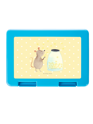 Mr. & Mrs. Panda Bentobox Maus Sterne ohne Spruch in Gelb Pastell