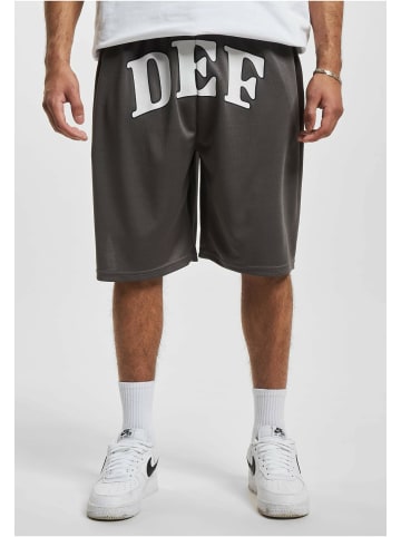 DEF DEF Mesh-Shorts in anthracite