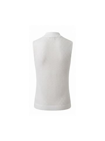 Malo Weiß Seide Damen Pullover