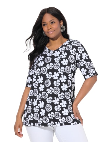 Ulla Popken Shirt in schwarz