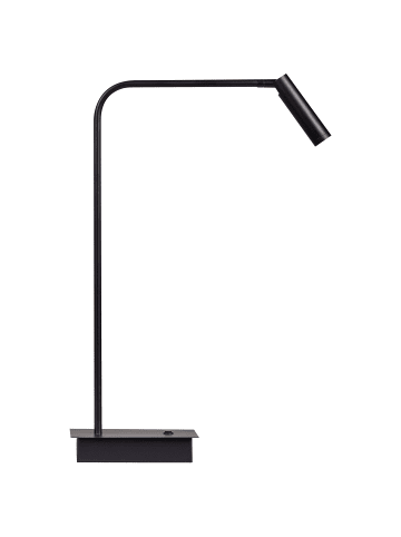 Beliani Büroleuchten LAWSON in Schwarz - (W) 27 x (H) 55 x (L) 10 cm