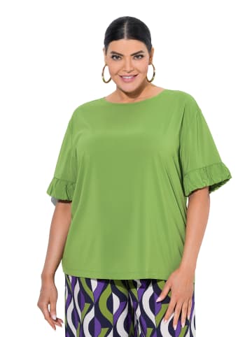 Ulla Popken Shirt in grasgrün