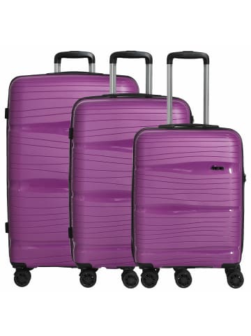 D&N Travel Line 4300 - Trolley-Set 3tlg. in lila