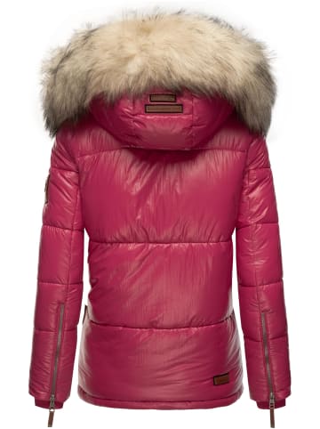 Navahoo Winterjacke Tikunaa in Fuchsia