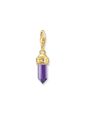 Thomas Sabo Charm-Anhänger in gold, violett