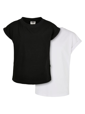 Urban Classics T-Shirts in black/white