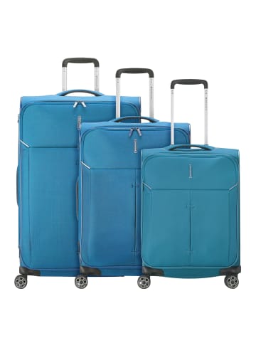 Roncato Ironik 2.0 4 Rollen Kofferset 3-teilig mit Dehnfalte in denim