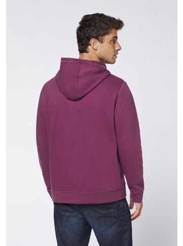 Polo Sylt Kapuzenpullover mit Logo in Multicolour-Optik in Lila