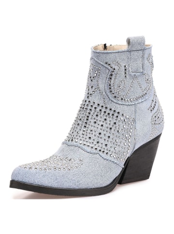 INUOVO Stiefelette in Jeans