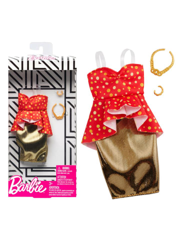 Barbie Set Red & Gold | Barbie Puppen-Kleidung | Mattel | Trend Mode