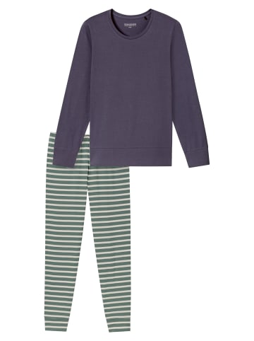 Schiesser Pyjama Casual Essentials in Indigo