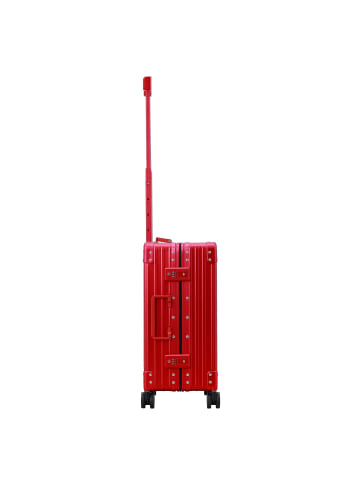 Aleon Traveler International 4-Rollen Kabinentrolley Aluminium 55 cm ruby 1