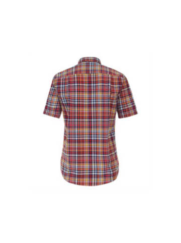 Redmond Langarm FreizeitHemd für Herren in rot