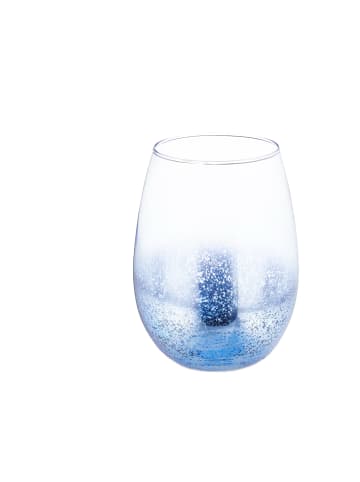 relaxdays 2 x Weingläser in Blau - 500 ml
