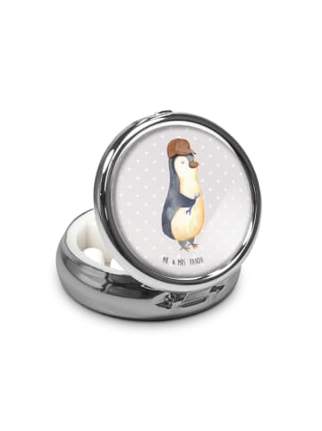 Mr. & Mrs. Panda Tablettenbox Wenn Papa es nicht reparieren kann... in Grau Pastell