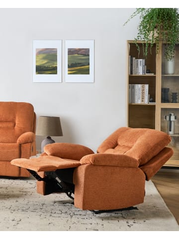 Beliani Sessel BERGEN in Orange - (W) 85 x (H) 101 x (L) 74 cm
