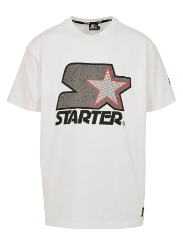 STARTER T-Shirts in wht/gry