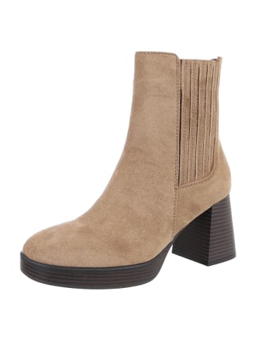 Ital-Design High Heel in Hellbraun