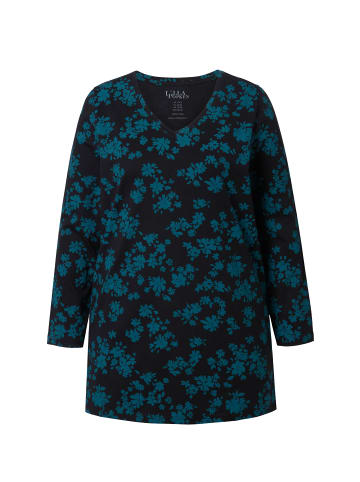 Ulla Popken Longshirt in petrolgrün