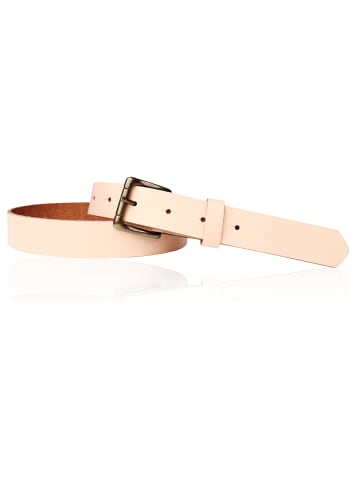 FRONHOFER Damengürtel Leder in Peach