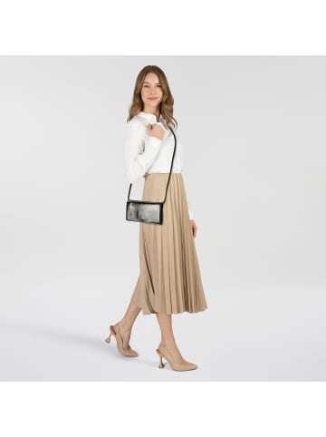 LIEBESKIND BERLIN Clutch Geldbörse Leder 21 cm in black