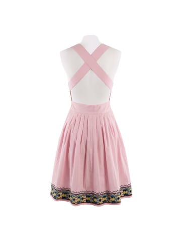 Trussardi Jeans Pink Baumwolle Damen Kleid