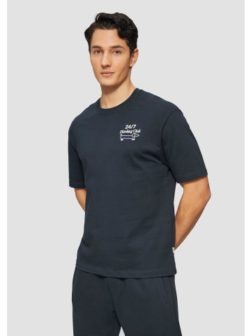 s.Oliver T-Shirt kurzarm in Blau