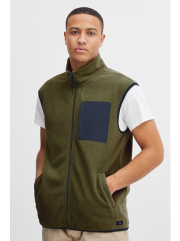 BLEND Fleeceweste BHSweatshirt in Grün