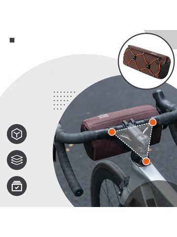 Rockbros 30110054003 Lenkertasche 2,2L Fahrrad