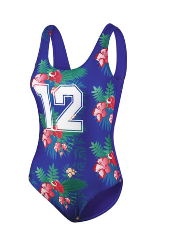 BECO the world of aquasports Badeanzug College 12 Hawaii in blau-bunt