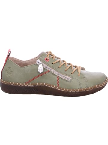 rieker Schnürhalbschuh in grün