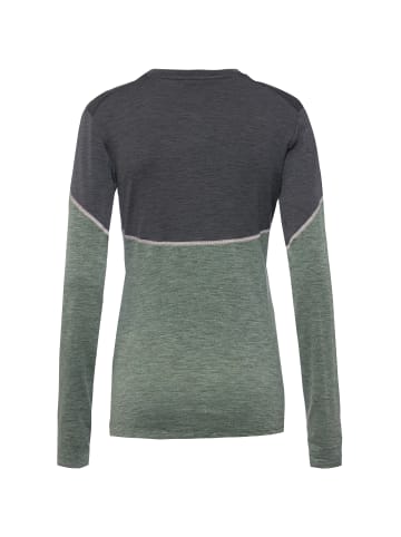 Odlo Funktionsshirt Revelstoke Performance in matte green-dark grey melange