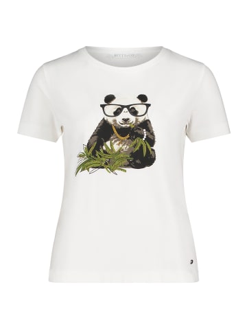 BETTY & CO Casual-Shirt mit Print in Patch Cream/Black