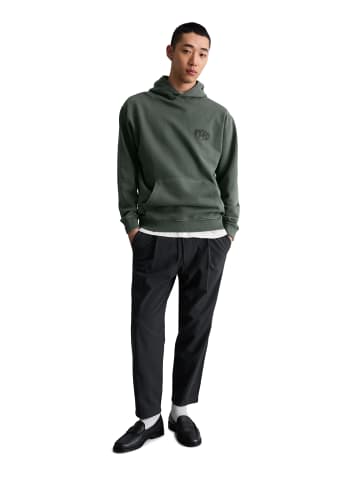 Marc O'Polo DENIM Hoodie relaxed in Moss Green