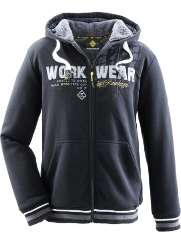 Roadsign Sweatjacke in Schwarz