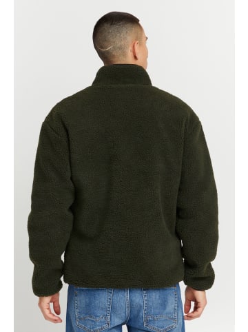 BLEND Fleecejacke Sweatshirt 20714315 in grün