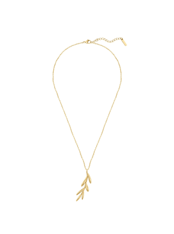Eastside NY Kette Zweig aus Edelstahl mit in gelbgold