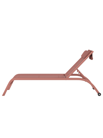 home24 Sonnenliege Bruny in Terracotta