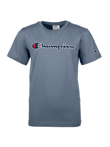 Champion T-Shirt 1er Pack in Blaugrau