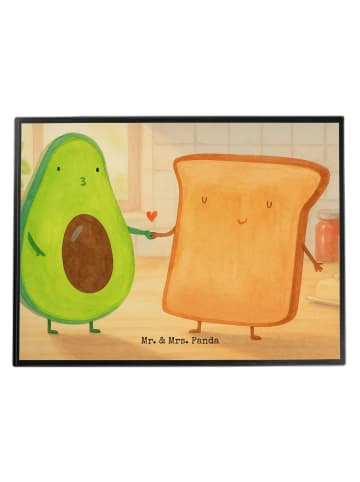 Mr. & Mrs. Panda tischpad Avocado Toast Design ohne Spruch in Weiß