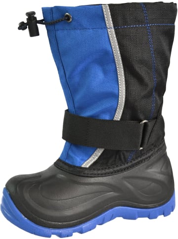 Normani Outdoor Sports Kinder Winterstiefel für Jungen in Royalblau/Schwarz