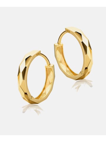 Diamant L'éternel Ohrringe aus 375 Gelbgold