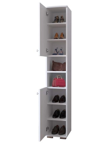 ebuy24 Schuhschrank GadosM 1 Weiß 30 x 33 cm