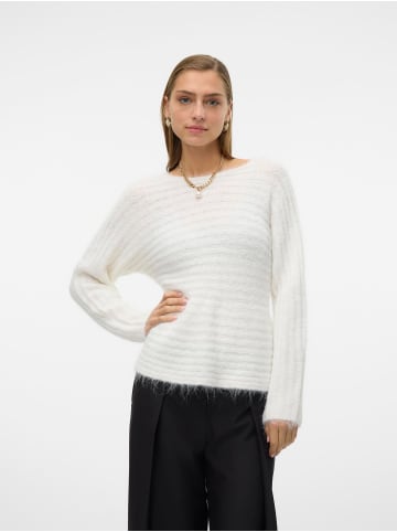 Vero Moda Strickpullover in Snow White